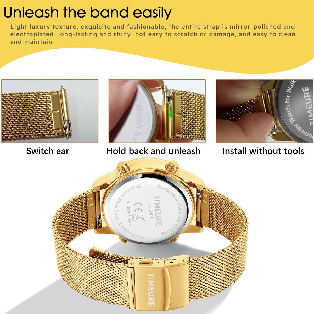 Stepli Pedometer Watch