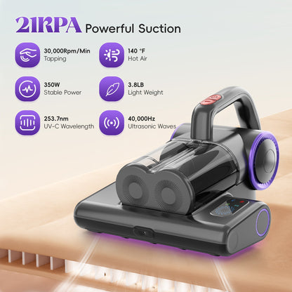NestPure Cordless Mattress Vacuum Cleaner