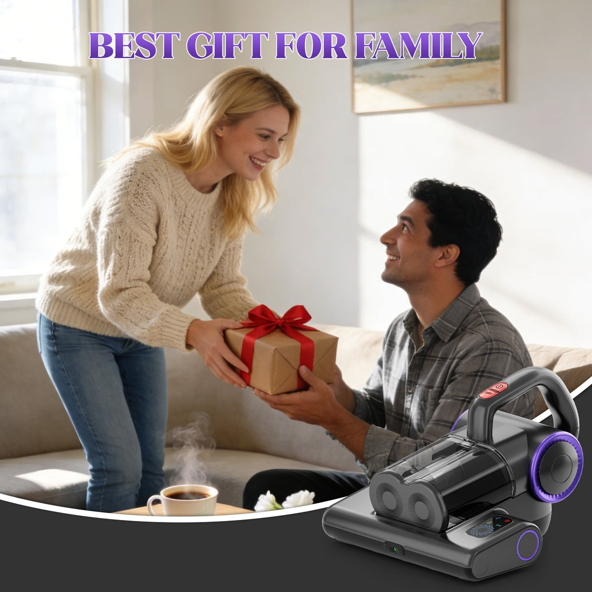 NestPure Cordless Mattress Vacuum Cleaner