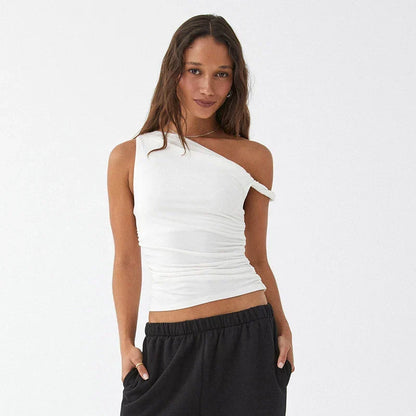 ALLURE™ One-Shoulder Sculpt Top