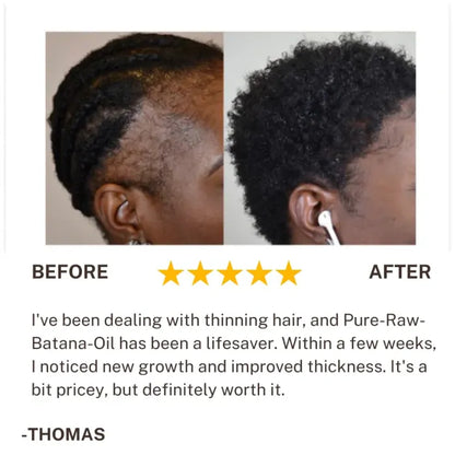 100% Raw Batana Oil